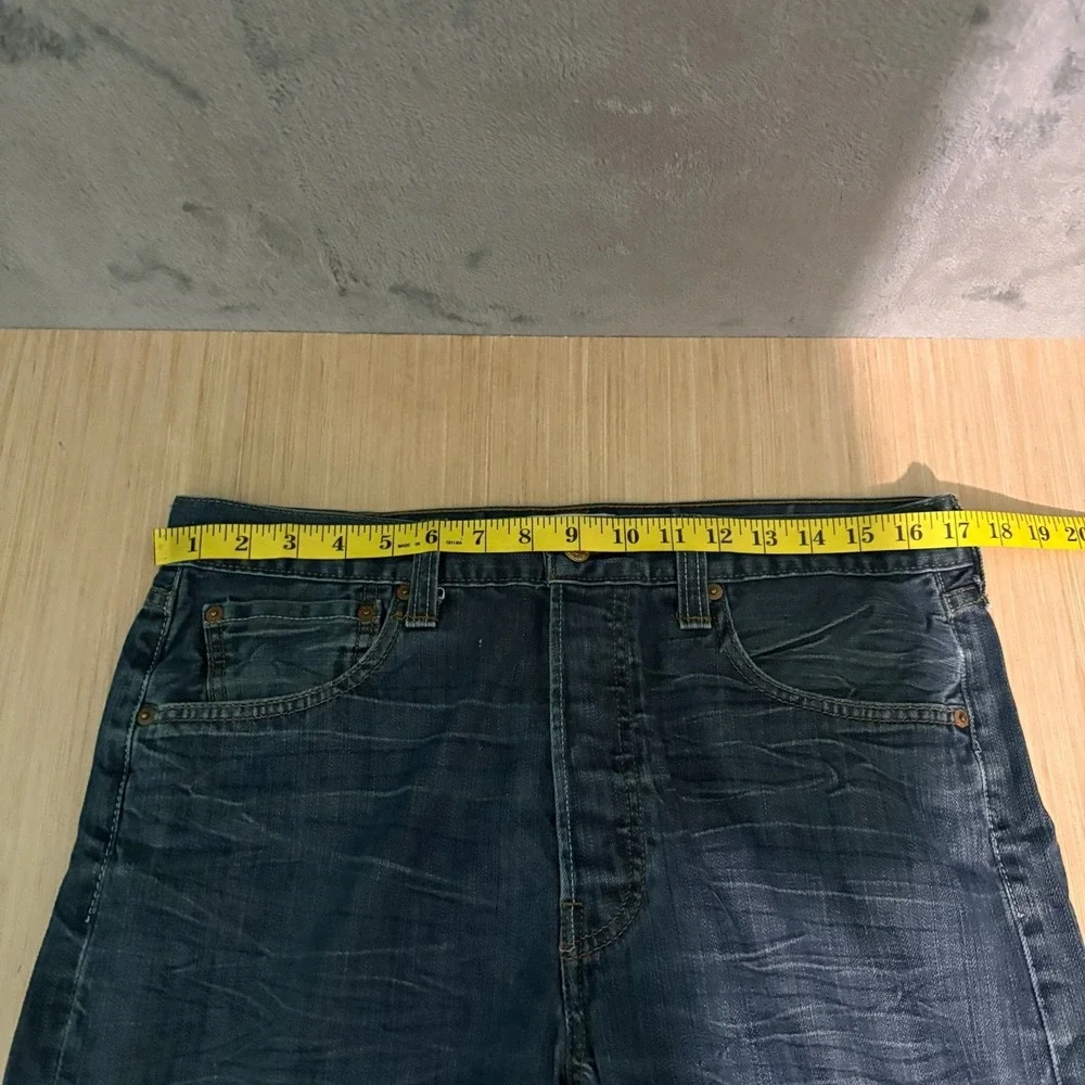 Levis 501 XX Jeans Mens 33X32 Button Fly Vinatge Y2K Western Straight Heel Drag